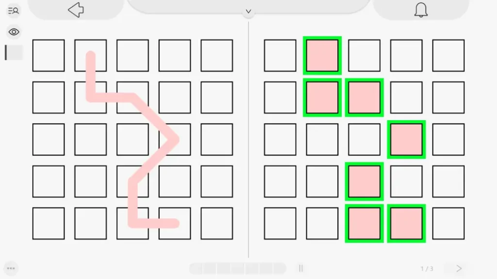 Przetwarzanie wzrokowo-przestrzenne - odtwarzanie wzoru