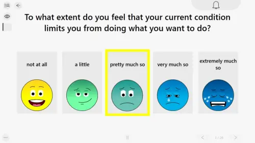 State assessment – WHOQOL